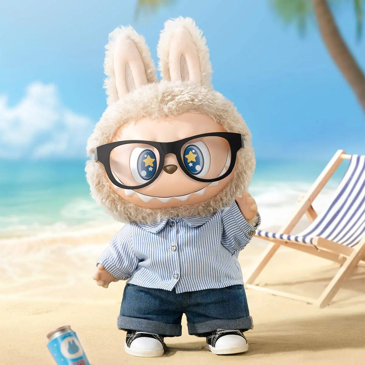 Popmart The Monsters Flip With Me Vinyl Plush Doll 40cm