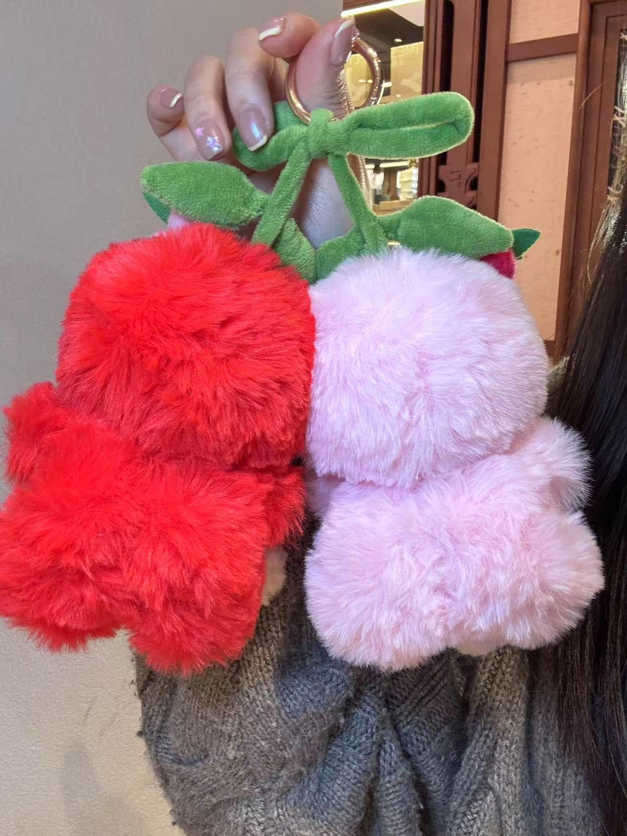 Custom Labubu Cherry Twin