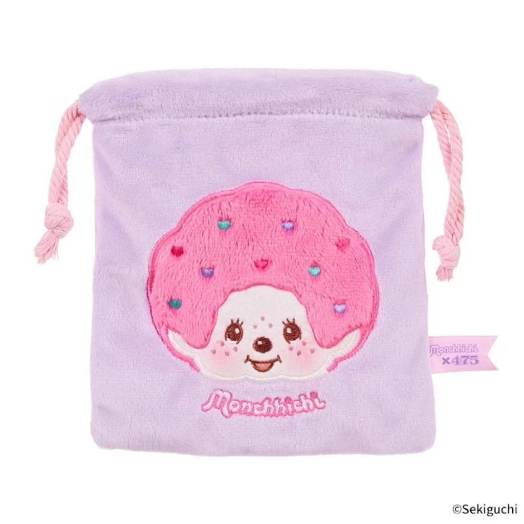 Sekiguchi Monchhichi X Shinako 475 Drawstring Pouch