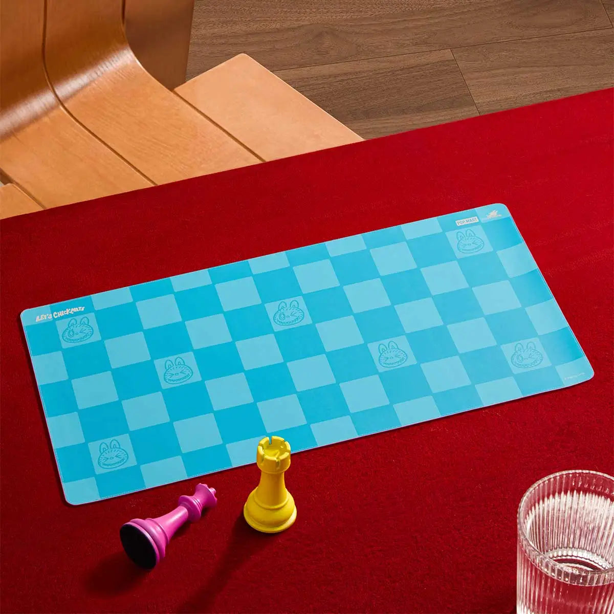 Popmart THE MONSTERS Let's Checkmate Series-Computer Desk Mat
