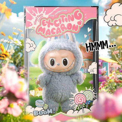 Acrylic Box for Labubu Macaron / Labubu Have a Seat / Labubu Big Into Energy