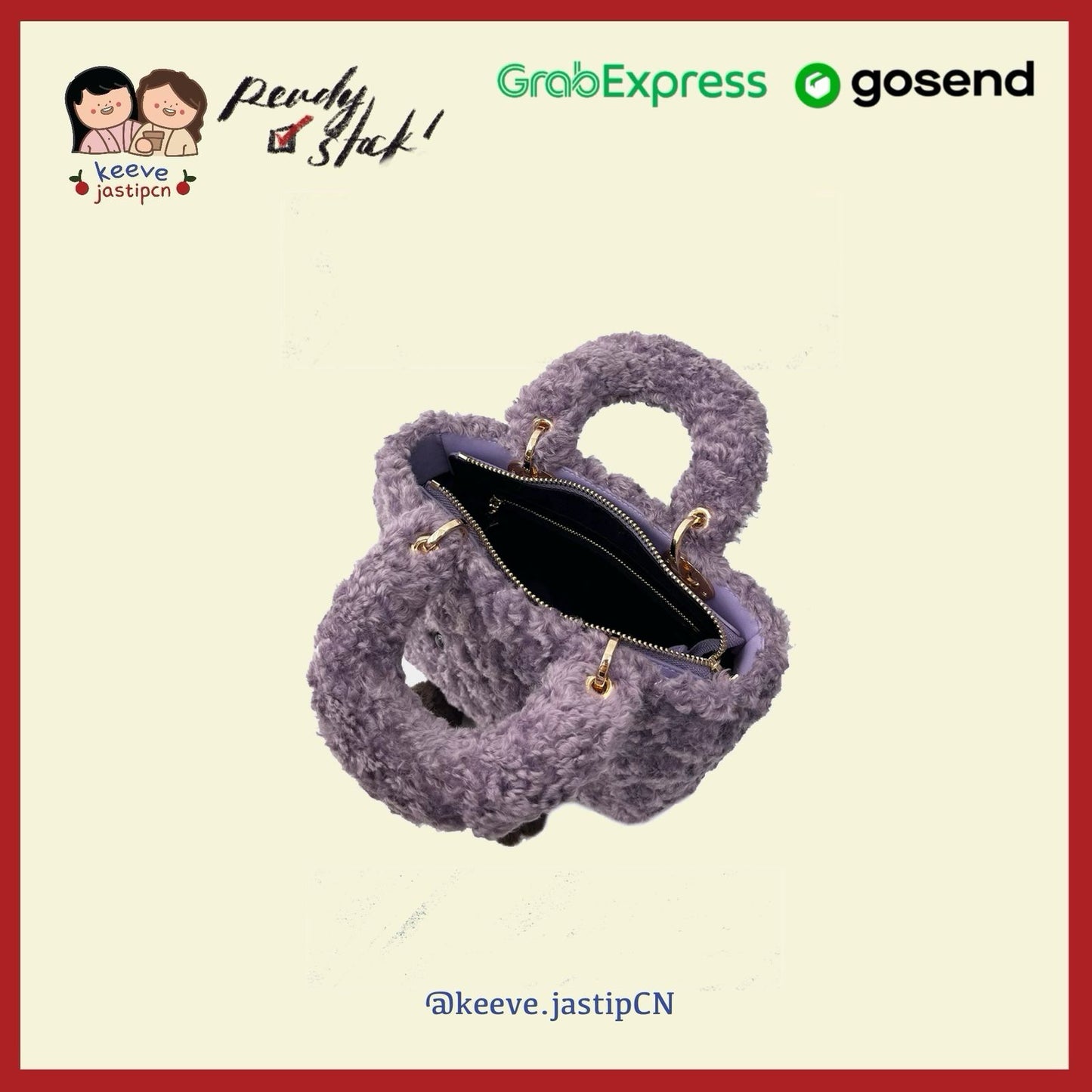 The Plush tote V2 | Playful Palette Collection