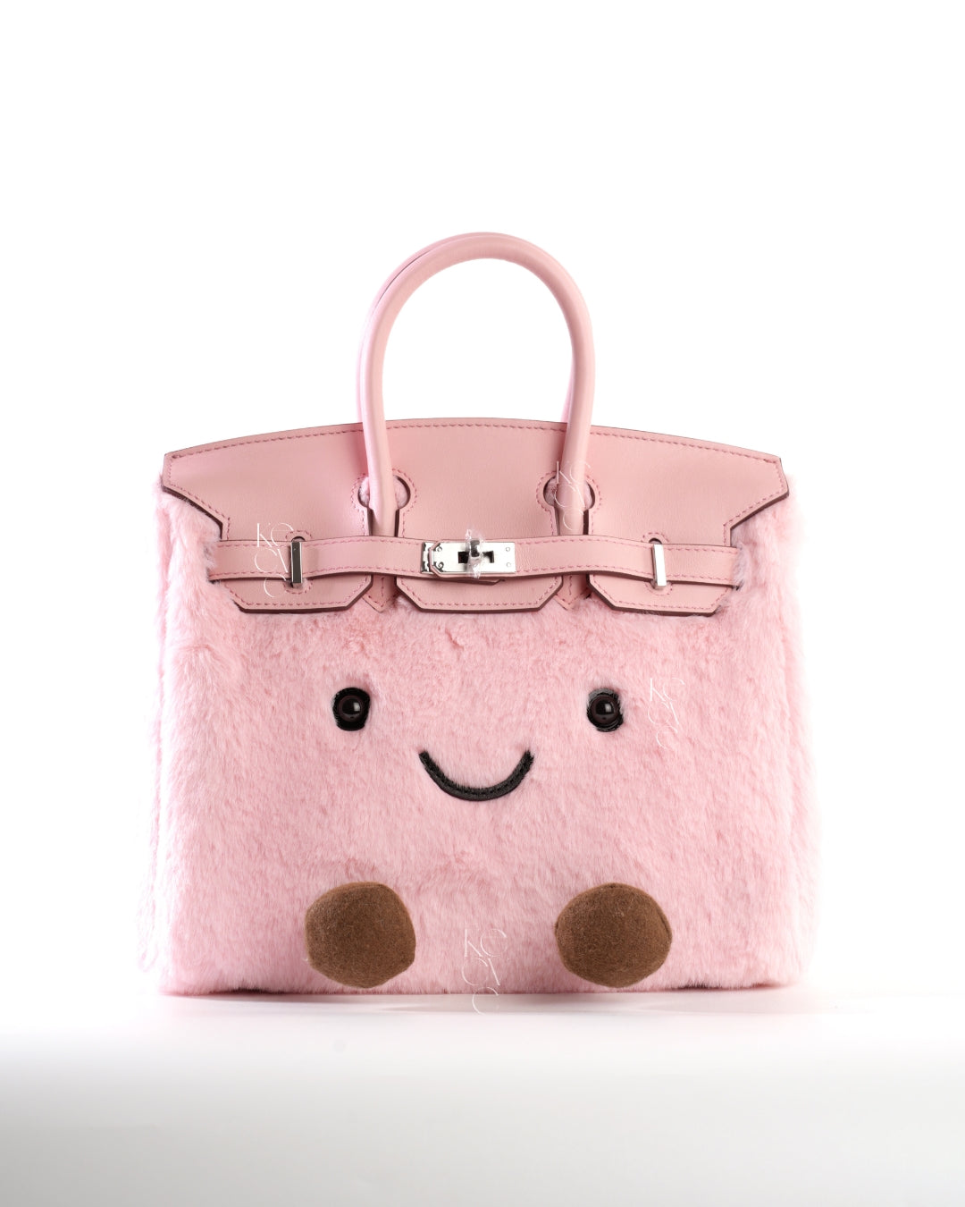 Medium Plush Tote in Blush Pink | Playful Palette Collection