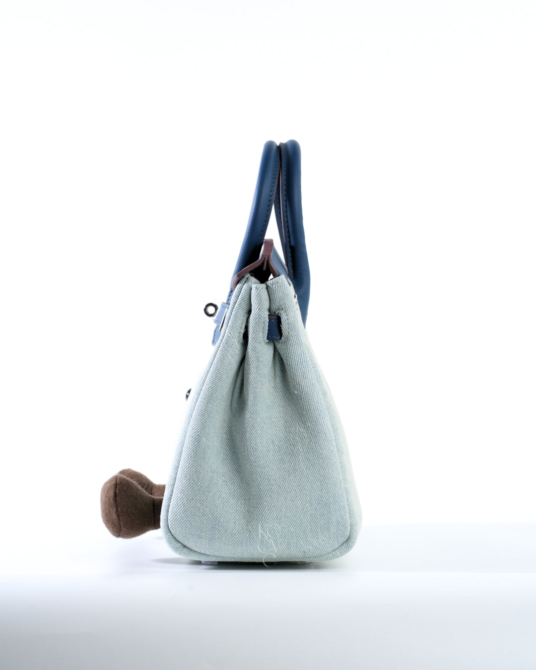 Medium Plush Tote in Indigo Denim | Playful Palette Collection