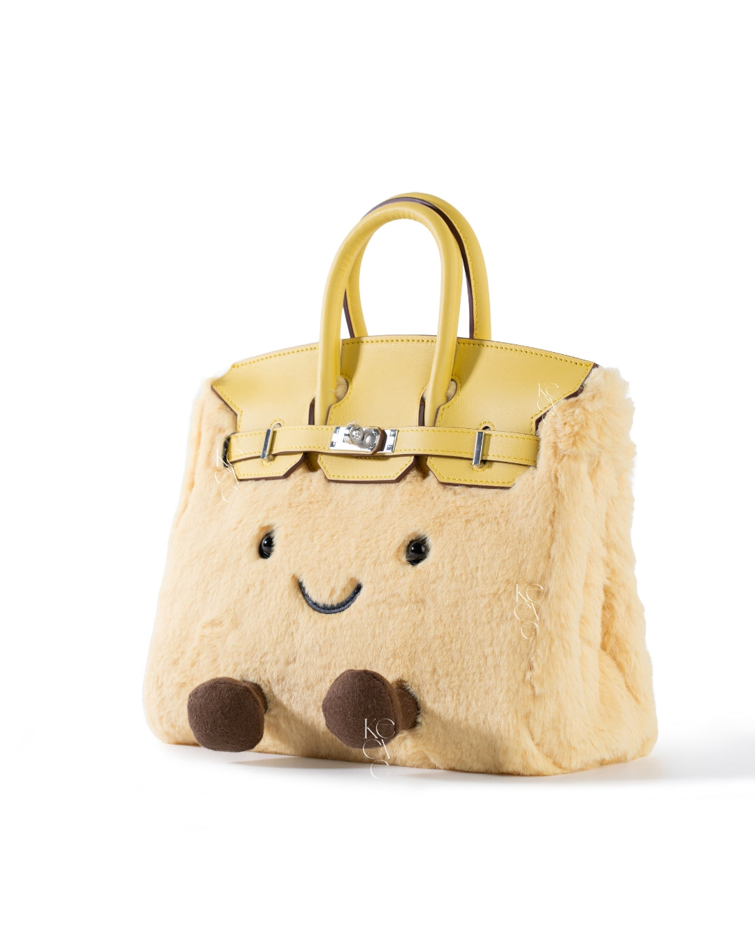 Medium Plush Tote in Butter | Playful Palette Collection