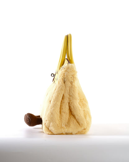 Medium Plush Tote in Butter | Playful Palette Collection