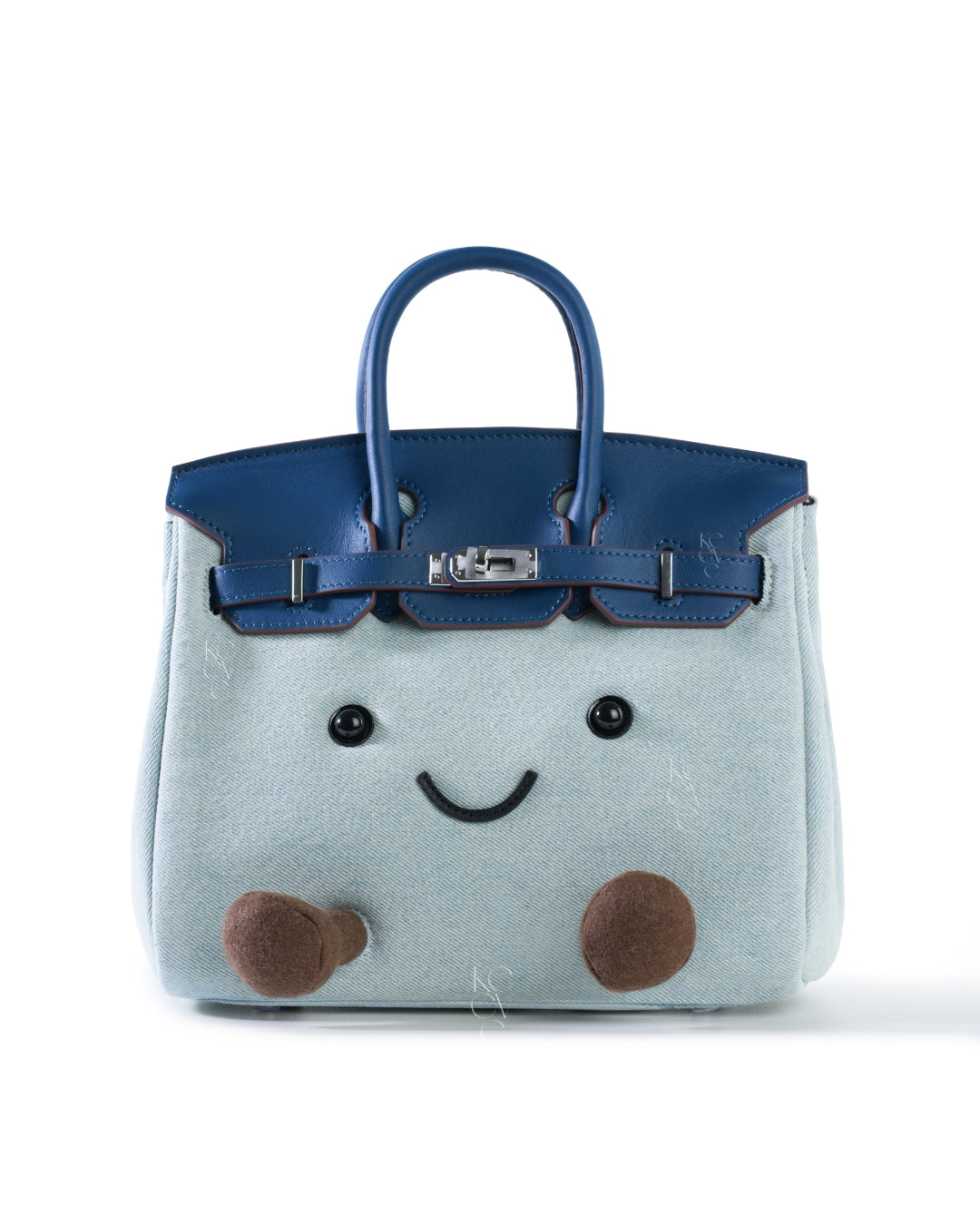 Medium Plush Tote in Indigo Denim | Playful Palette Collection