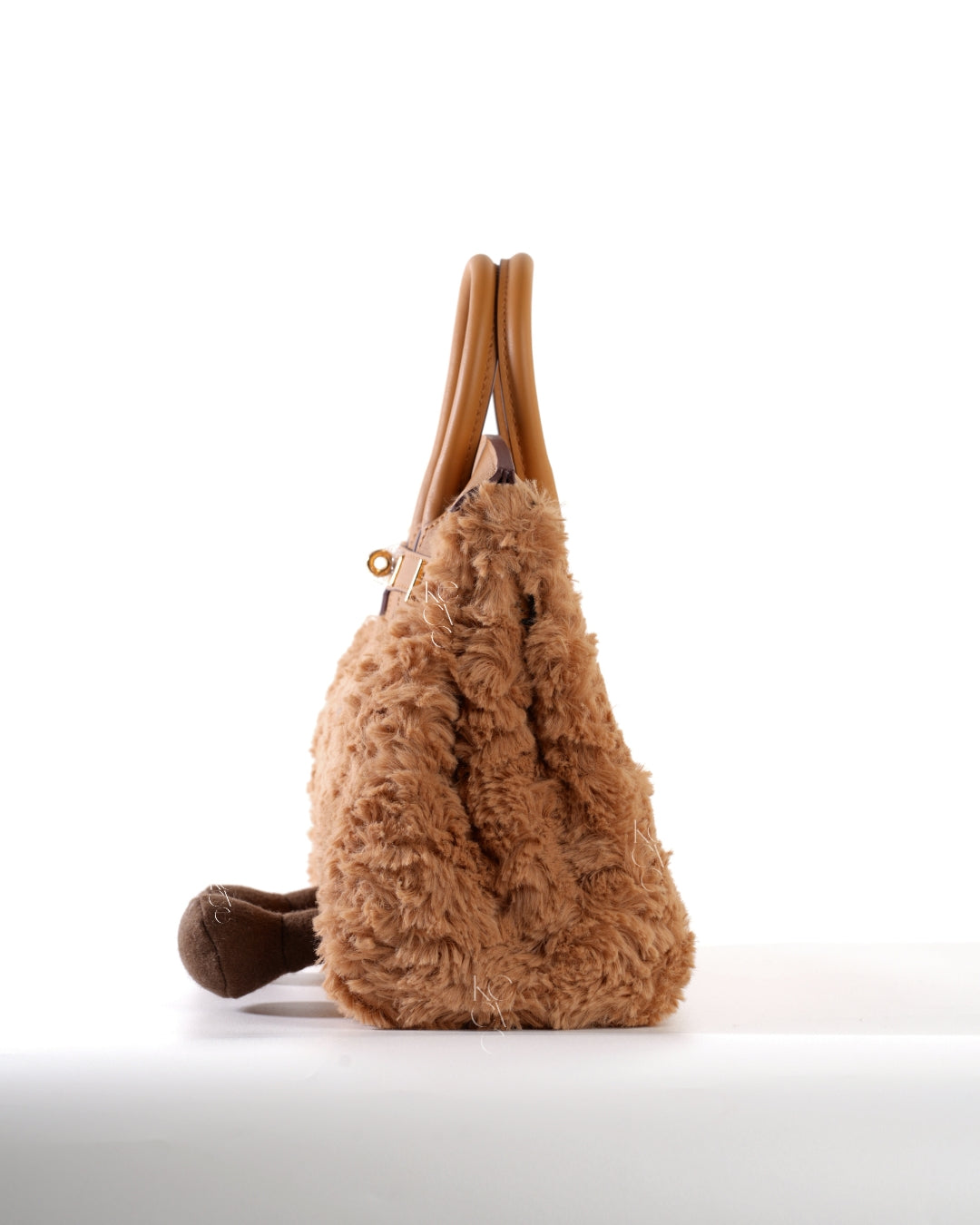 Medium Plush Tote in Caramel Swirl | Playful Palette Collection