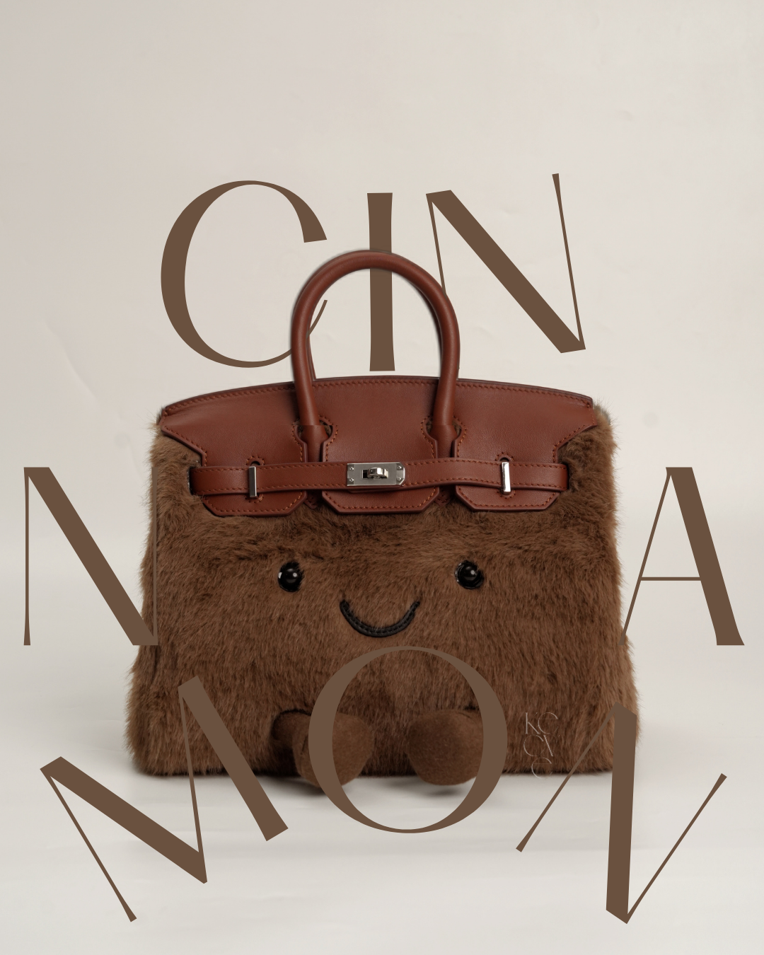 Medium Plush Tote in Cinnamon | Limitée Collection