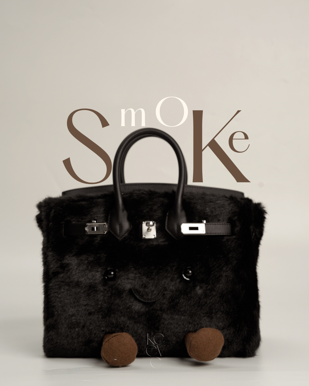 Medium Plush Tote in Smoke | Limitée Collection
