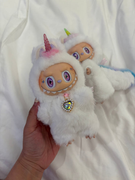 Custom Labubu Unicorn Twin