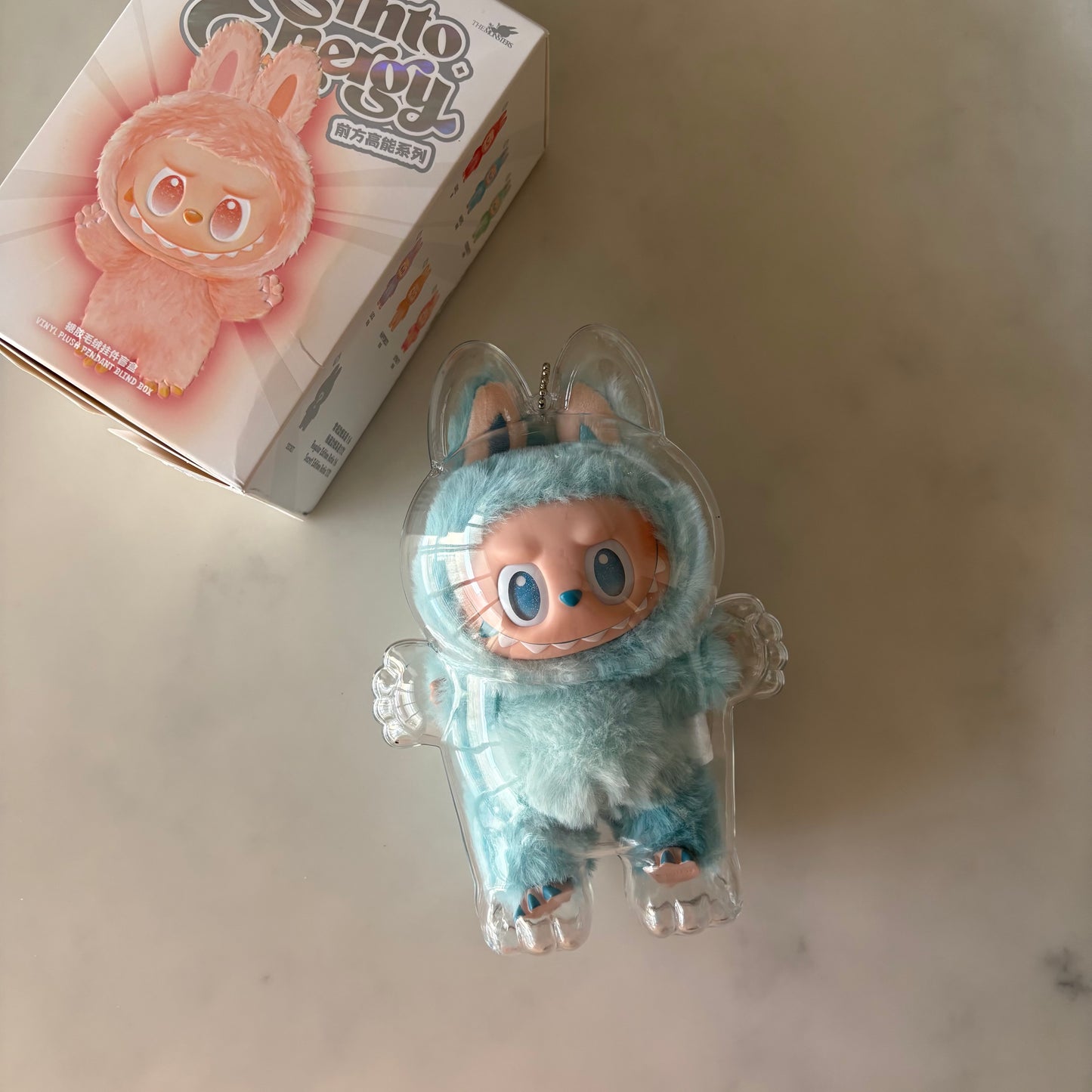 Popmart Labubu Acrylic Case for Labubu Big Into Energy / Macaron