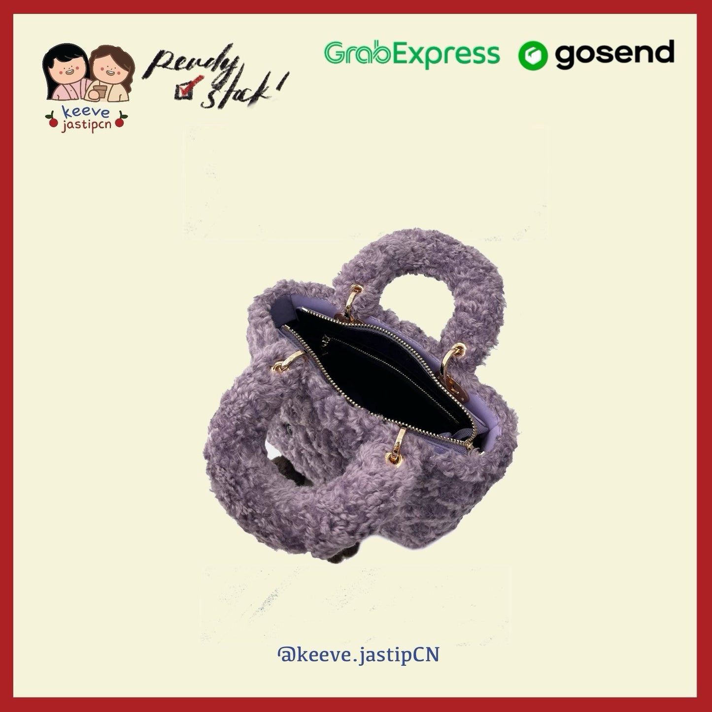 The Plush tote V2 | Playful Palette Collection