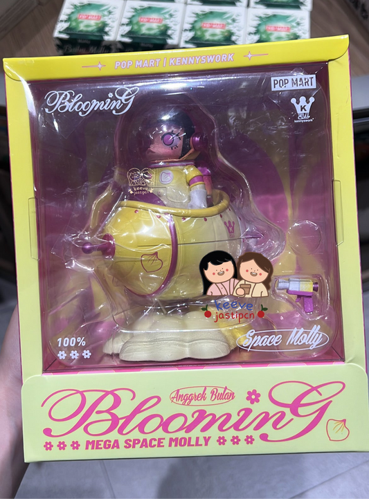 Popmart Mega Molly Space Blooming Edition — Indonesia Exclusive Anggrek Bulan