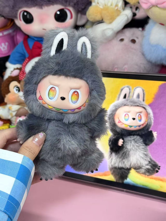 Custom Labubu — Mini Zimomo & Angel in Clouds