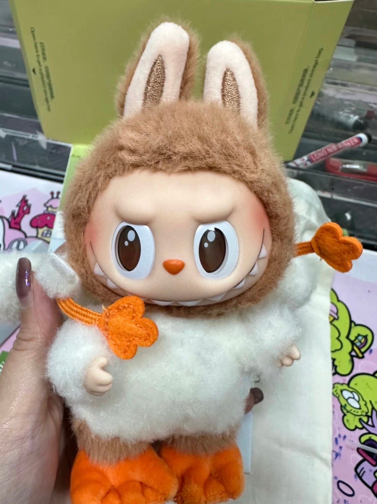 Popmart The Monsters Labubu Forest Fairy Tale Vinyl Plush Keychain