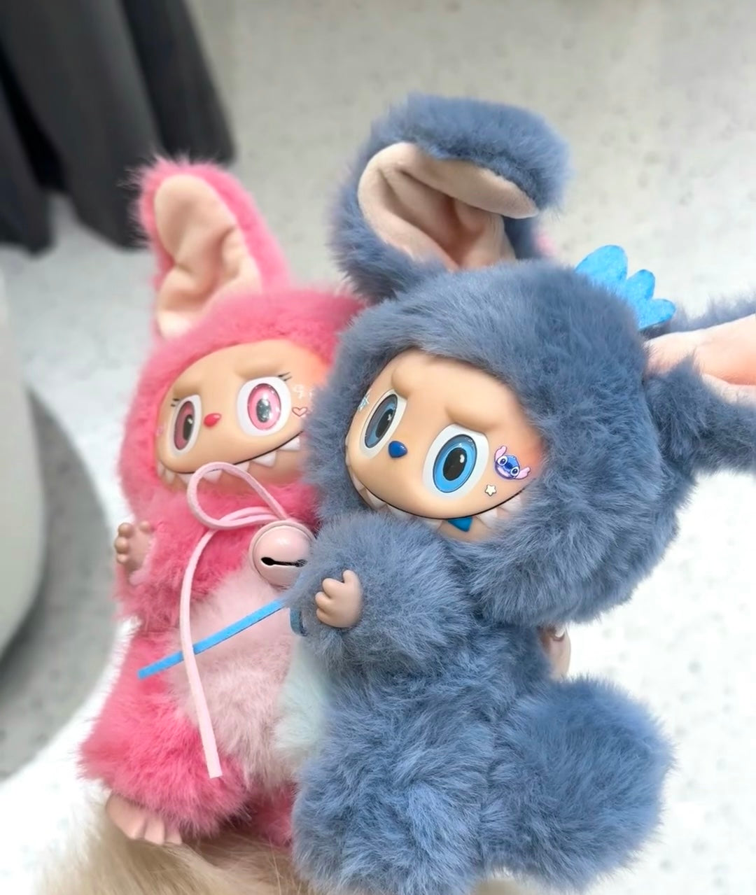 Custom Labubu — Stitch And Angel