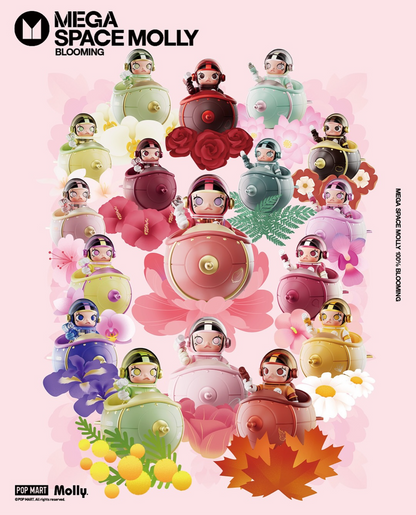 Popmart Mega Molly Space Blooming Edition — Indonesia Exclusive Anggrek Bulan