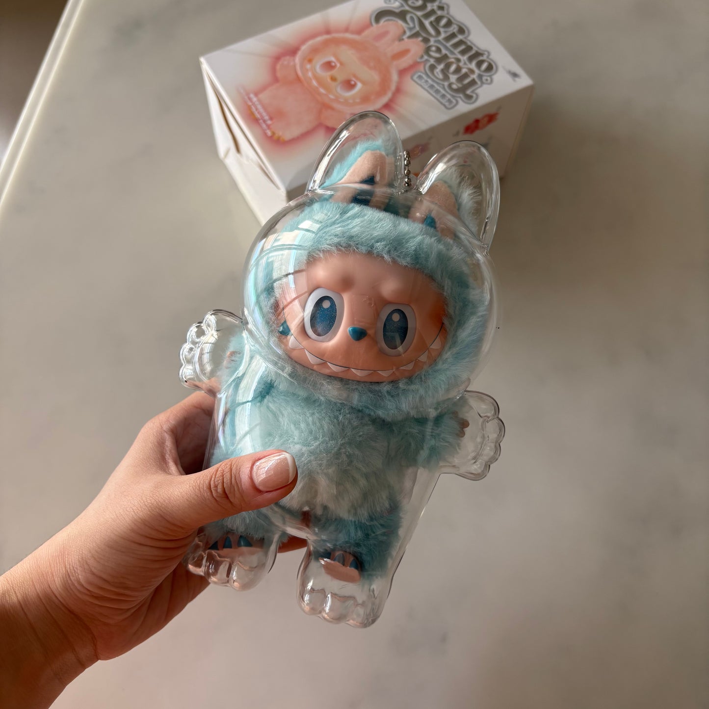 Popmart Labubu Acrylic Case for Labubu Big Into Energy / Macaron