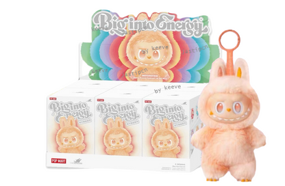 Popmart Labubu V3 Big Into Energy Vinyl Pendant Blind Box