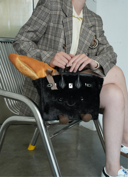 Medium Plush Tote in Smoke | Limitée Collection