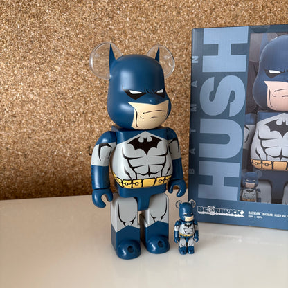 Bearbrick Batman Hush Ver. 100% & 400% Set