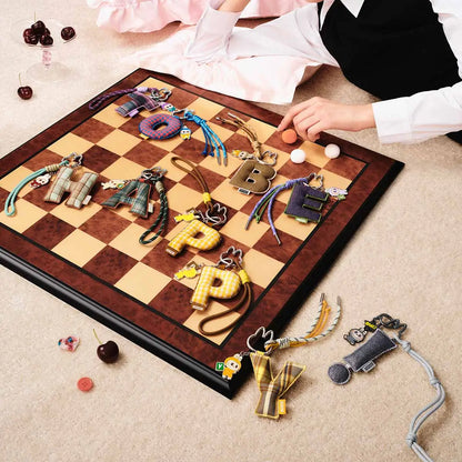 Popmart THE MONSTERS Pin for Love Series- Letter Pendant Blind Box