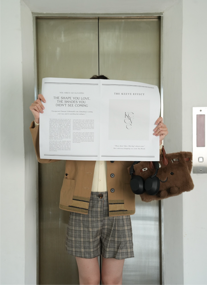 Medium Plush Tote in Cinnamon | Limitée Collection