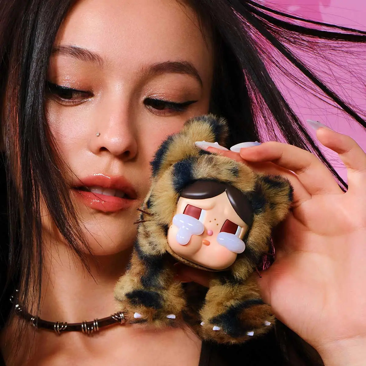 Popmart CRYBABY Wild but Cutie Series - Vinyl Plush Pendant Blind Box