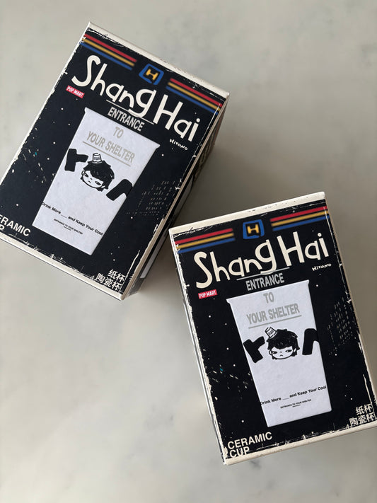 Popmart Hirono Ceramic Cup Shanghai Exclusive