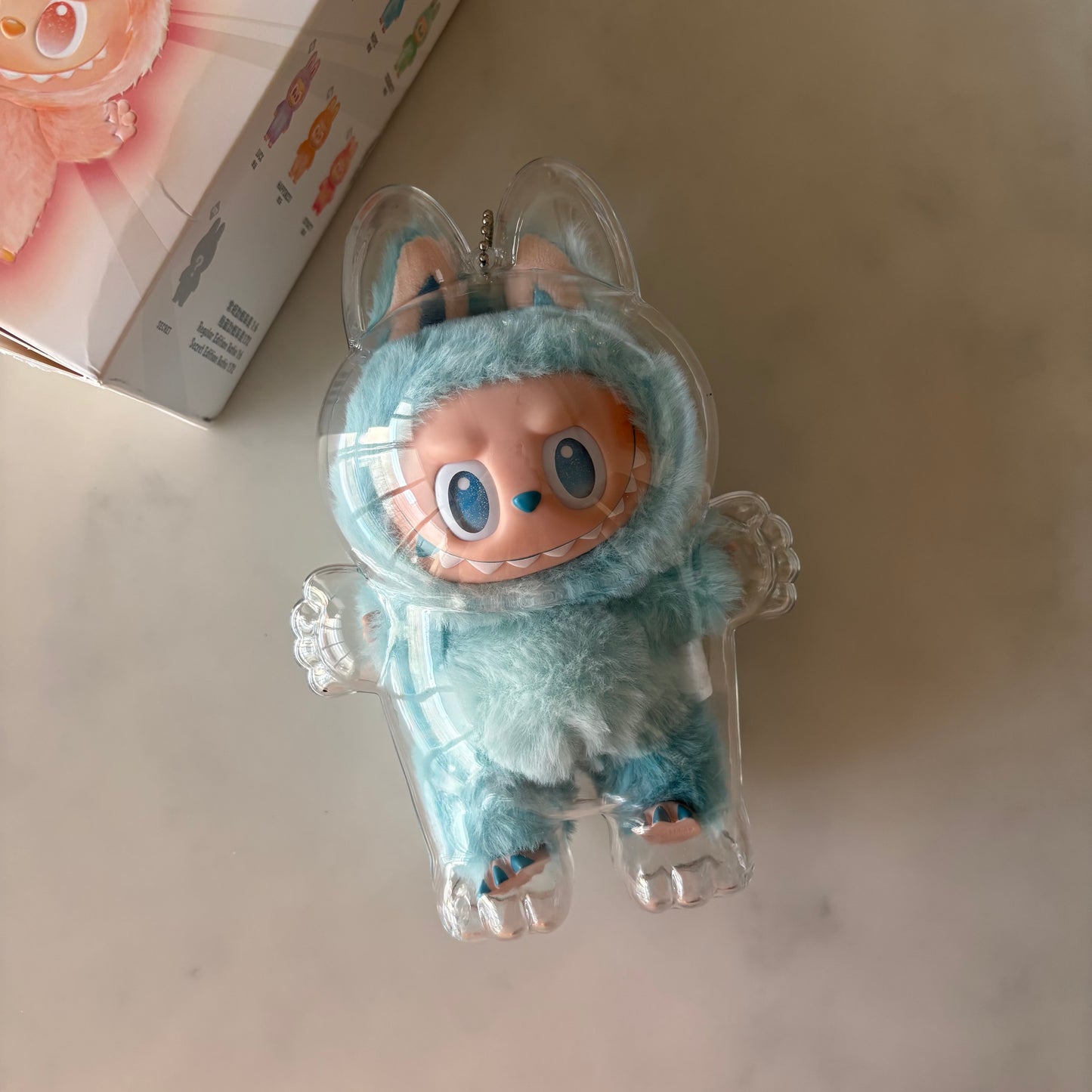 Popmart Labubu Acrylic Case for Labubu Big Into Energy / Macaron