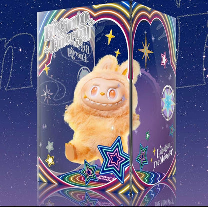 Acrylic Box for Labubu Macaron / Labubu Have a Seat / Labubu Big Into Energy