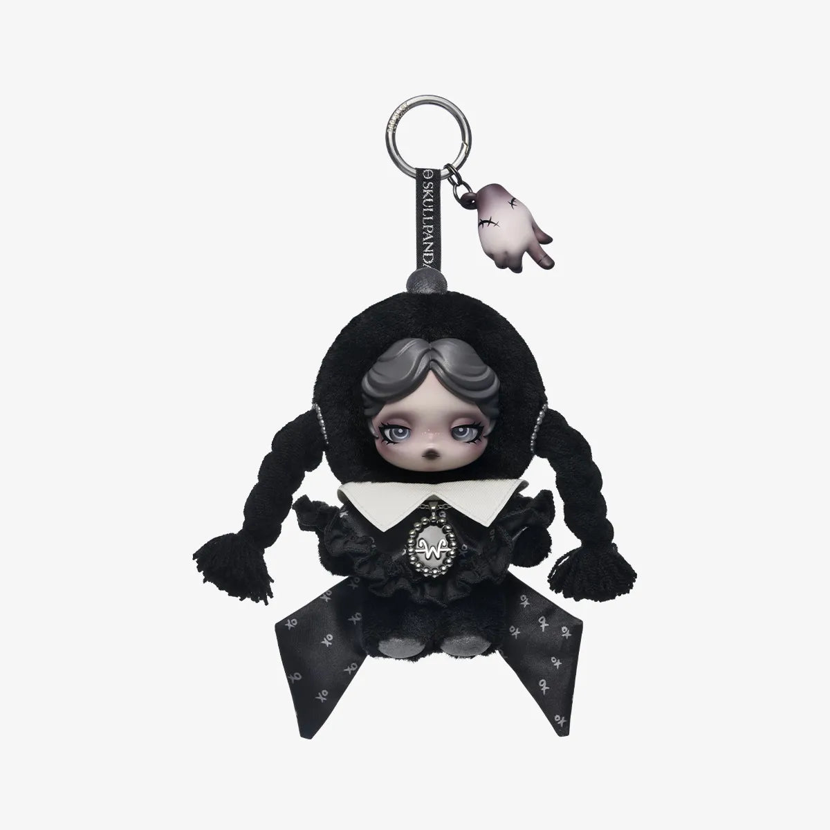 SKULLPANDA × Wednesday Plush（Classic Dress Version）US EXCLUSIVE