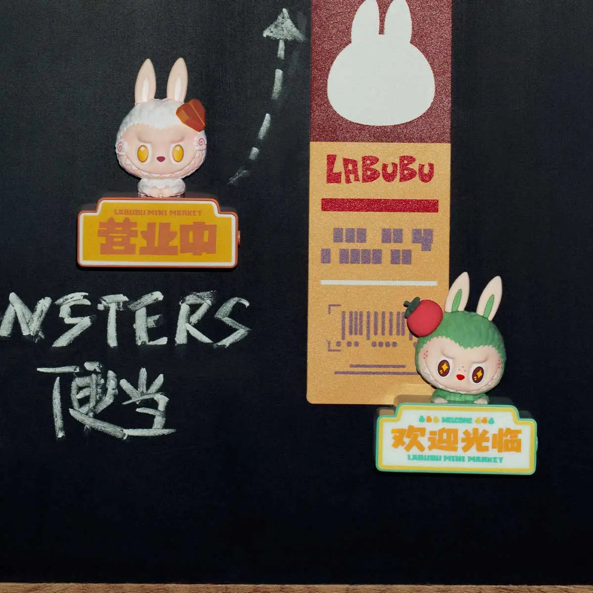 Popmart THE MONSTERS Wacky Mart Series-Fridge Magnet Blind Box