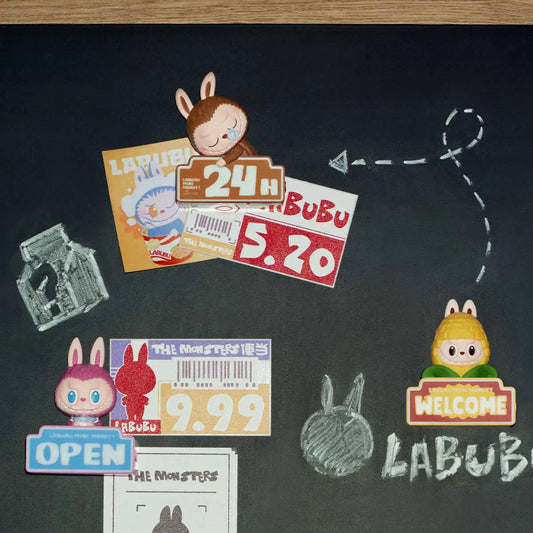 Popmart THE MONSTERS Wacky Mart Series-Fridge Magnet Blind Box