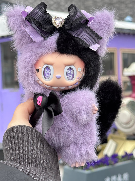 Custom Labubu — Kuromi