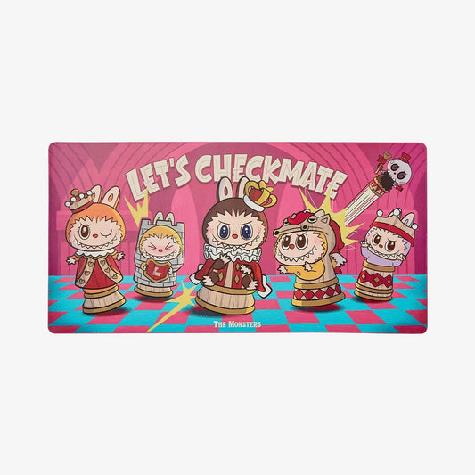 Popmart THE MONSTERS Let's Checkmate Series-Computer Desk Mat