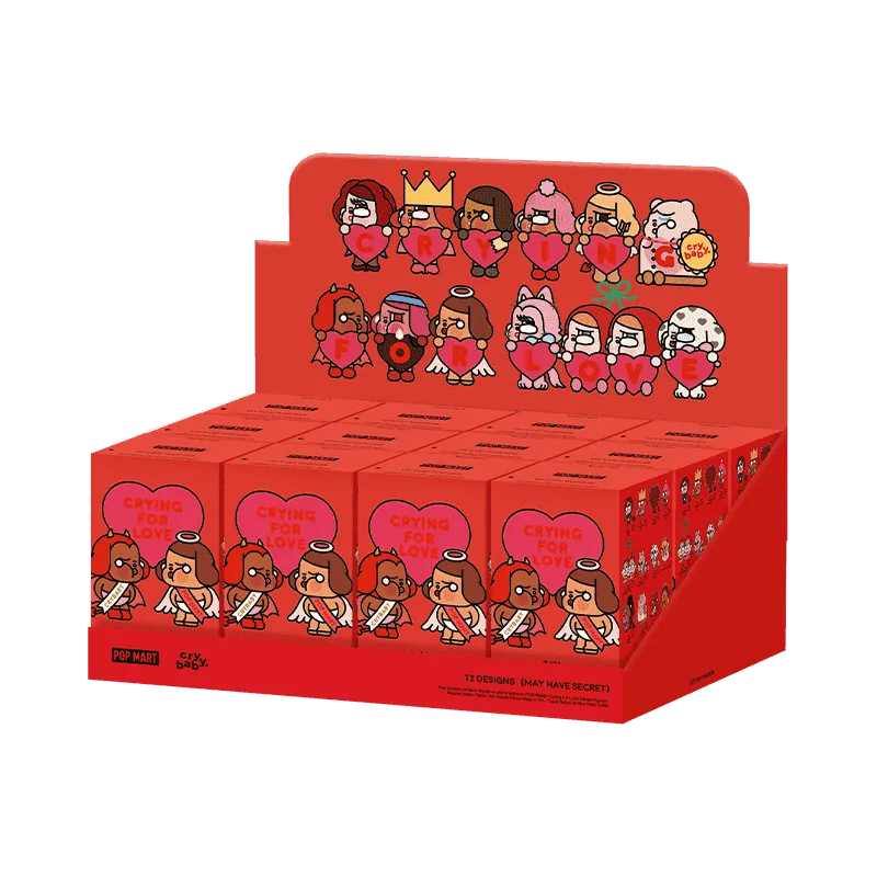 Popmart CRYBABY Crying For Love Series Figures Set of 12