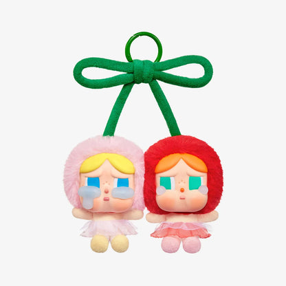 Popmart CRYBABY Crying For Love Series-Vinyl Plush Hanging Card (Love You Cherry Much)