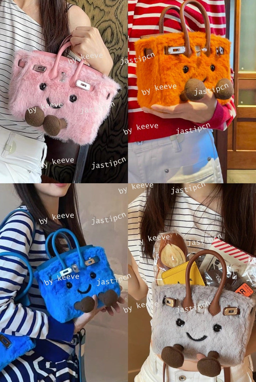 The Petite Plush Totes | Playful Palette Collection