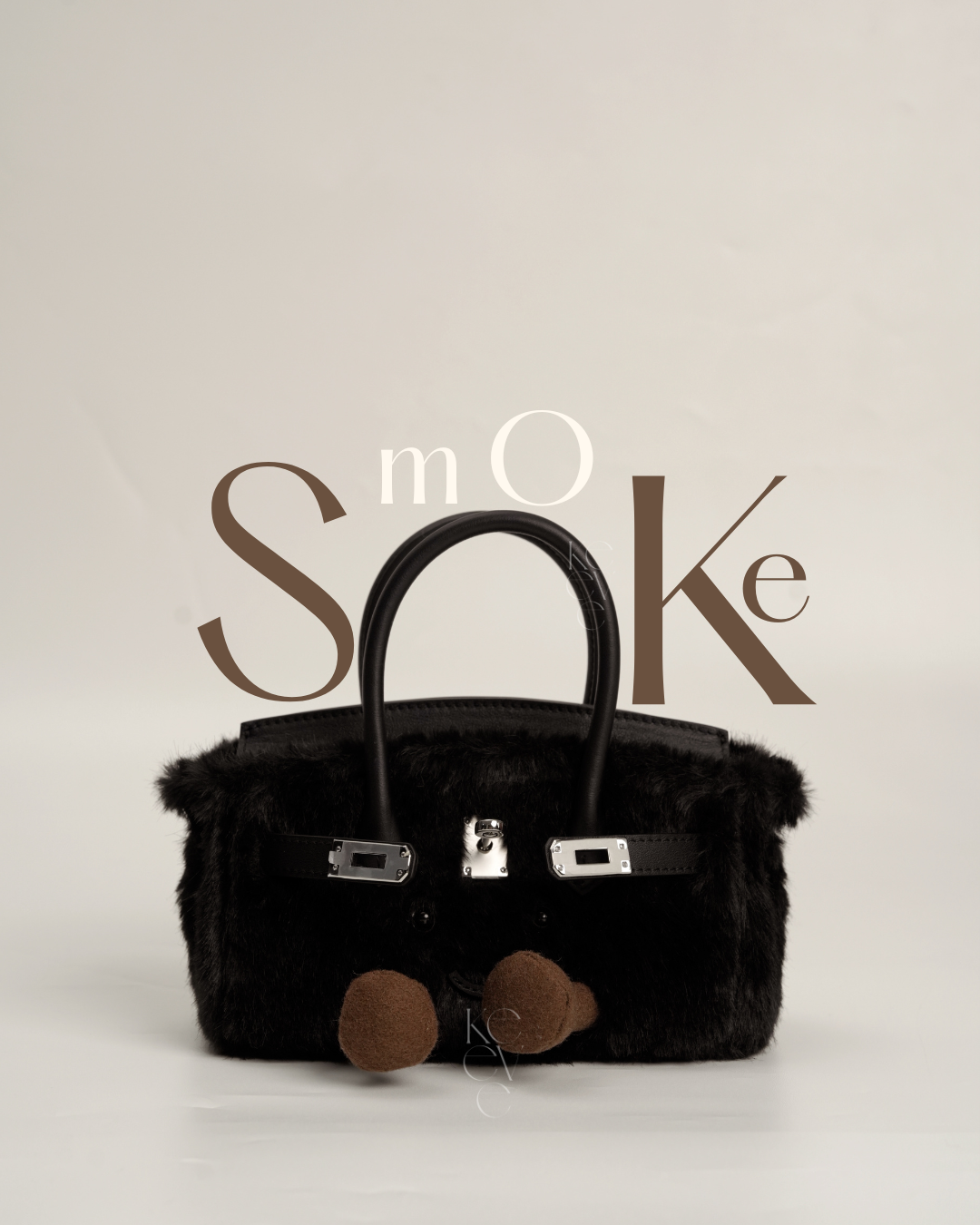 Pocket Plush Tote in Smoke | Limitée Collection