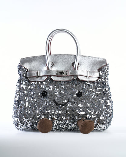 Medium Plush Tote in Sequins | Playful Palette Collection