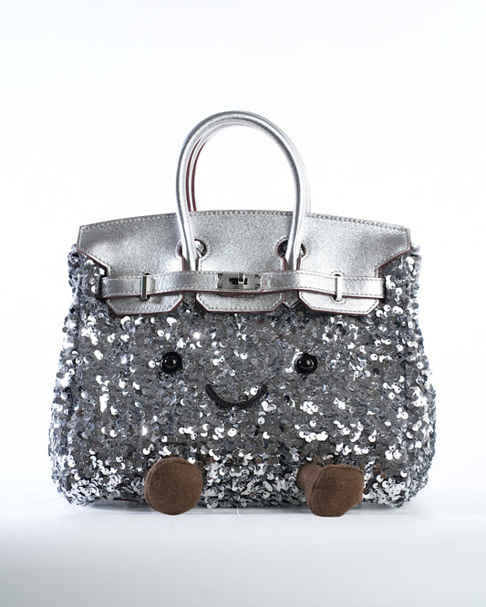 Medium Plush Tote in Sequins | Playful Palette Collection