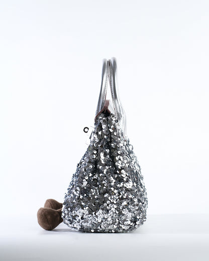 Medium Plush Tote in Sequins | Playful Palette Collection