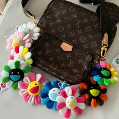 Takashi Murakami Flower Keychains