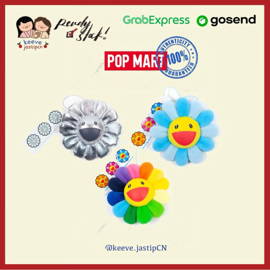 Takashi Murakami Flower Keychains