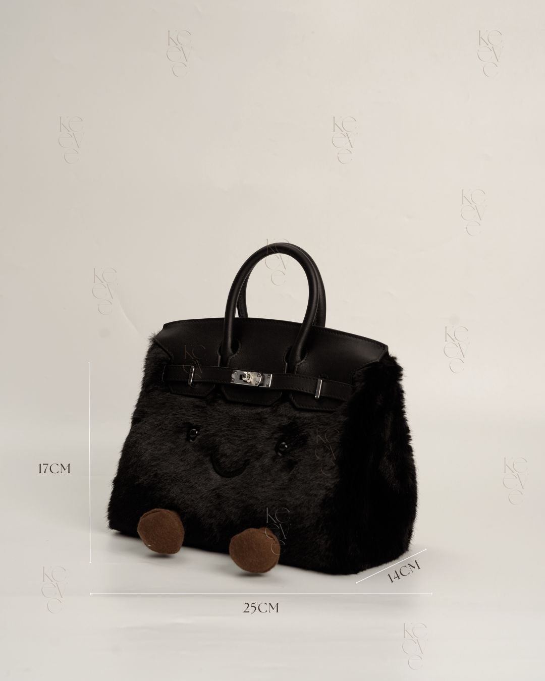 Medium Plush Tote in Cinnamon | Limitée Collection