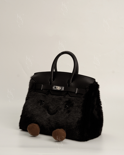 Medium Plush Tote in Smoke | Limitée Collection