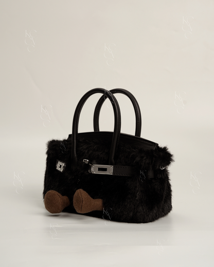 Pocket Plush Tote in Smoke | Limitée Collection